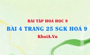 Bài 4 trang 25 SGK Hoá 9: Tính chất Hoá học của Bazơ